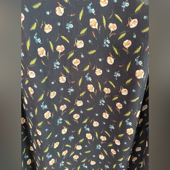 J. Crew Floral Tiered Silk Midi Sundress - Picture 5 of 8